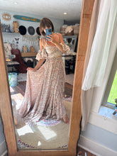 Load image into Gallery viewer, Ready to ship poetry two piece dress  in crinkle floral