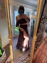 Load image into Gallery viewer, Hand dyed brown two piece ready to ship
