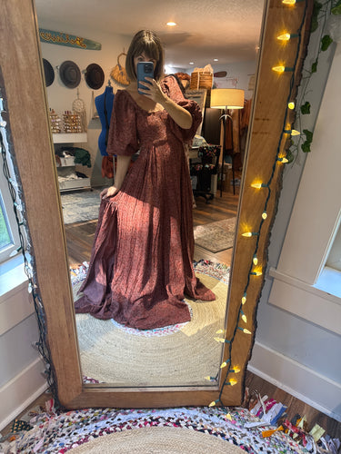 Ready to ship hand dyed cottage corset dress sale