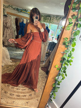 Load image into Gallery viewer, Ready to ship rust glory dress