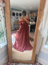 Load image into Gallery viewer, Ready to ship sale rust lace -oh Juliet dress
