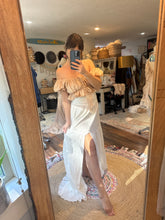 Load image into Gallery viewer, Ready to ship lullaby golden beige top and soul mate skirt set