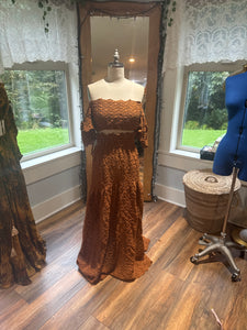 Preorder all 6 weeks or so - new Brown - so Sara two piece dress