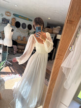 Load image into Gallery viewer, New Oh Lover tulle dress lined with linen cotton ready to ship ivory