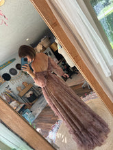 Load image into Gallery viewer, Two top two skirts hey babe hand dyed two piece lace with music two piece sheer