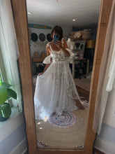 Load image into Gallery viewer, Ready to ship sample sale we belong one of a kind top and poetry lace skirt