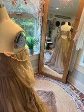 Load image into Gallery viewer, Ready to ship hand dye euphoria dress sale tan color lace (slight dye imperfections)
