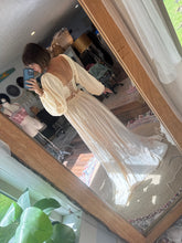 Load image into Gallery viewer, Ready to ship sale creamy ivory oh lover dress linen cotton