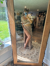 Load image into Gallery viewer, Preorder 6-8 week Lullaby Two piece dress (top reversible) in linen cotton - shown in tan brown but ask about many color choices