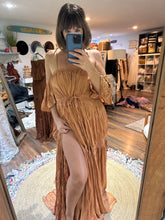 Load image into Gallery viewer, On sale New more adjustable Athena dress in caramel color ready to ship