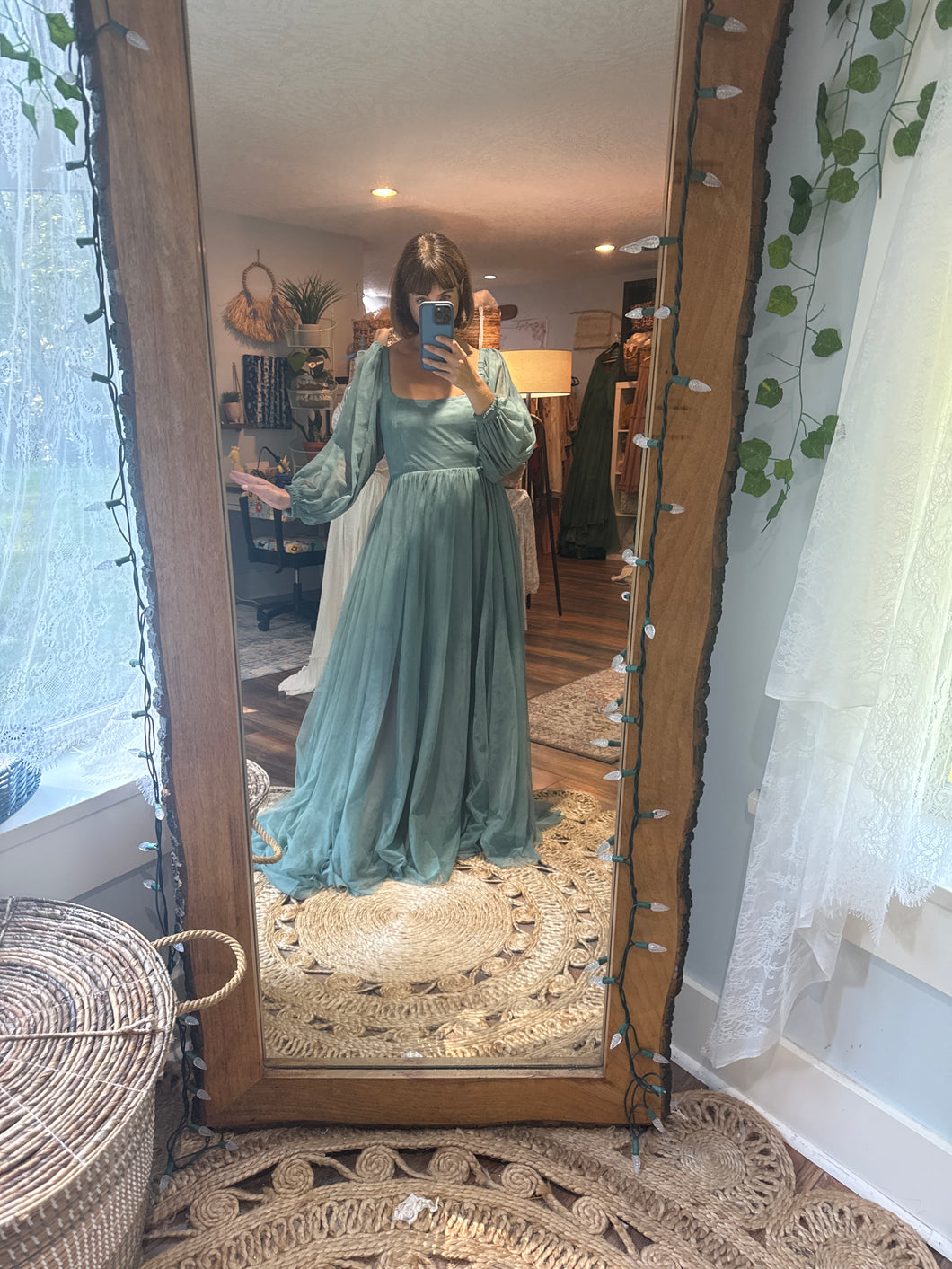 (Sage) Ready to ship hand dyed Sonoma dress