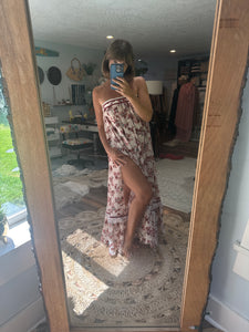 Ready to ship coral two piece sale