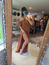 Load image into Gallery viewer, Preorder all 6 weeks or so - new Brown - so Sara two piece dress