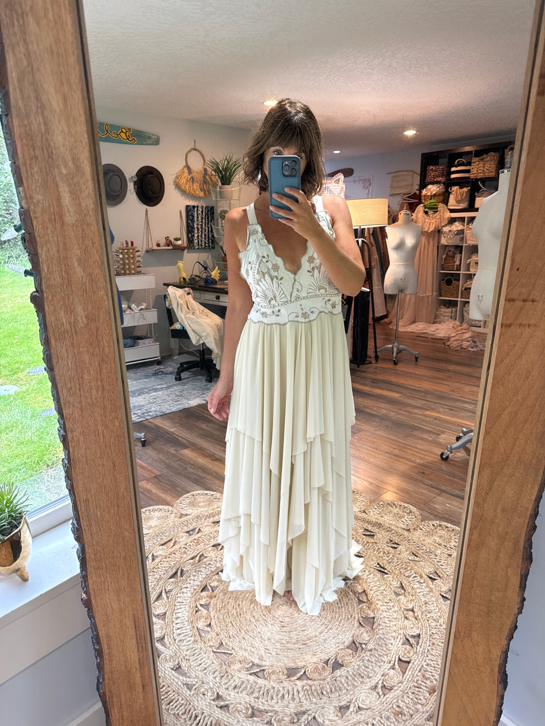 Ready to ship one of a kind dress