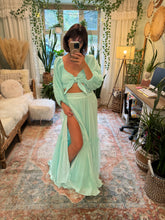 Load image into Gallery viewer, Random stuff sale Ready to ship seafoam hand dyed bring it two piece dress