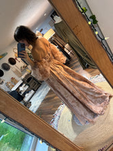 Load image into Gallery viewer, Ready to ship glow up dress in large golden floral