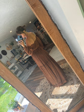 Load image into Gallery viewer, Ready to ship hand dyed two piece with poetry crinkle top