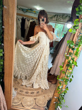 Load image into Gallery viewer, Preorder Poetry ivory scroll lace dress