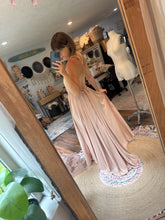 Load image into Gallery viewer, Ready to ship sale Robe rose color with gratitude slip