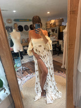 Load image into Gallery viewer, Ready to ship sale oh lover with embroidery creamy ivory dress