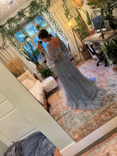 Load image into Gallery viewer, (Blue) Ready to ship flash sale hand dyed blue periwinkle Euphoria dress