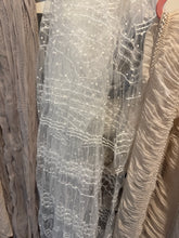 Load image into Gallery viewer, (Package Q) bigger pieces ready to ship Box of fabric remnants perfect for baby layering (photo prop)