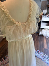Load image into Gallery viewer, One of a kind Ready to ship sample sale Beatrice dress in tulle and lace lined in linen cotton