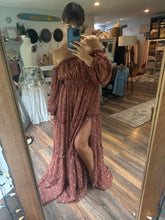Load image into Gallery viewer, Preorder allow 6-8 weeks  you glow girl in brown floral crinkle