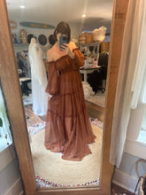 Load image into Gallery viewer, Sale two dress deal ready to ship brown chiffon you glow girl dres