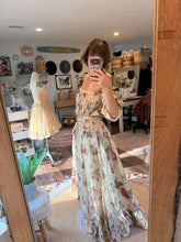Load image into Gallery viewer, SALE Preorder cotton print two piece Nothing quite like you set with maxi skirt fits xs to xl allow 6 weeks