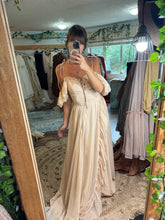 Load image into Gallery viewer, SALE ready to ship nude blush  Poetry chiffon reclamation dress