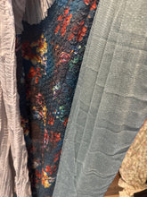 Load image into Gallery viewer, ) (Package M) bigger pieces ready to ship Box of fabric remnants perfect for baby layering (photo prop)