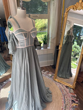 Load image into Gallery viewer, Ready to ship sale we belong coastal blue cotton dress