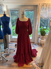 Load image into Gallery viewer, Two dress deal wine ruffle me right up and off white obsess dress sleeveless