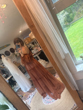 Load image into Gallery viewer, Sale two dress deal ready to ship brown chiffon you glow girl dres