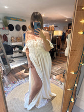 Load image into Gallery viewer, Ready to ship cream cotton ivory always and forever dress