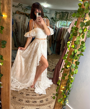 Load image into Gallery viewer, ON SALE ready to ship Poetry two piece white lace dress