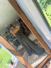Load image into Gallery viewer, Ready to ship two top one skirt mystical wonders olive and poetry