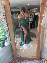 Load image into Gallery viewer, Ready to ship flash sale green Sonoma lace dress hand dyed