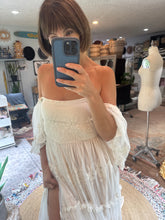 Load image into Gallery viewer, New Euphoria dress lace and sleeve style ready to ship sample sale