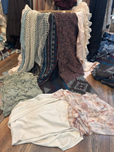 Load image into Gallery viewer, ) (Package I) ready to ship Box of fabric remnants perfect for baby layering (photo prop)