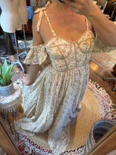 Load image into Gallery viewer, Ready to ship on sale We Belong dress with sleeves on sale - soft roses cotton