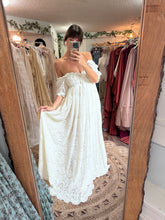Load image into Gallery viewer, FLASH SALE Ready to ship Juliet dress in lace maternity friendly and can wear reversible off white