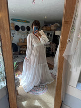 Load image into Gallery viewer, Two dress deal cotton tulle sheer dress and everyday slip dress ready to ship