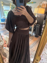 Load image into Gallery viewer, Ready to ship brown Raynie two piece dress