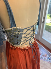 Load image into Gallery viewer, Ready to ship sale two dress deal sugar sugar beige and one of a kind dress with embroidery embellishments