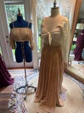 Load image into Gallery viewer, Two tops one skirt ready to ship sale - bring it top, you glow skirt and Athena top ivory