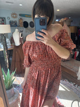 Load image into Gallery viewer, Two dress deal prairie hearts hand dye floral with Ready to ship hand dyed floral we belong dress sale)