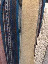 Load image into Gallery viewer, ) (Package M) bigger pieces ready to ship Box of fabric remnants perfect for baby layering (photo prop)