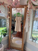 Load image into Gallery viewer, Kids dress matte satin ivory size 2-3 toddler ready to ship